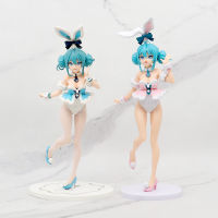 Hatsune Miku รูปโมเดลอะนิเมะ Bunny Girl MIKU ยืนตุ๊กตาสองมิติของตกแต่งเดสก์ท็อป