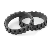 2Pcs Tires for IRobot Roomba Wheels 500 600 700 800 and 900 Series Anti-Slip, Great Adhesion and Easy Assembly