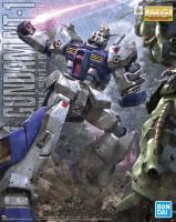 Bandai Original GUNDAM MG 1/100 NT-1 RX-78 Alex 2.0อะนิเมะ Action Figure Assembly ของเล่นสะสมเครื่องประดับของขวัญ