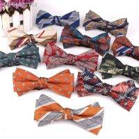 ۞☂ Jacquard Floral Bowtie Fashion Bow tie For Women Butterfly Bow knot Groom Bow Ties Cravats Bowties For Wedding Party Groomsmen