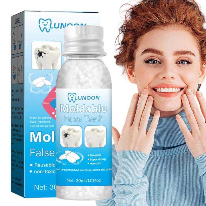 Fangs Teeth Pellets Adhesive Halloween Teeth Pellets for Vampire Fangs