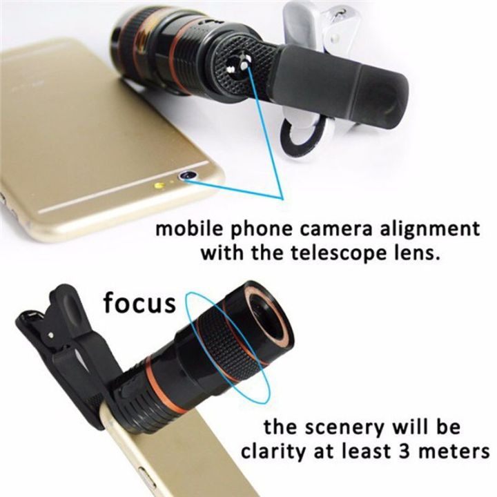 sale-anskukducha1981-โทรศัพท์มือถือ8x-10x-12x-เลนส์-telephoto-กลางแจ้งกล้อง-hd-แบบพกพากล้อง-len-สำหรับ-xiaomi-samsung-iphone-universal-len-กับขาตั้งกล้อง