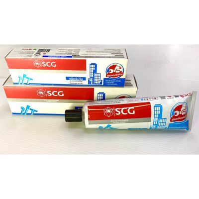 ( PRO+++ ) โปรแน่น.. SCG (ตราช้าง) กาวทาท่อชนิดเข้มข้นแบบหลอด น้ำยาประสานท่อ PVCขนาด 40-125 กรัม ราคาสุดคุ้ม กาว กาว ร้อน กาว อี พ็ อก ซี่ กาว ซิ ลิ โคน