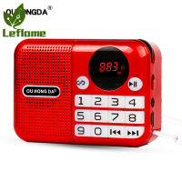 ลำโพงมินิ KK-191 Leflame เครื่องเล่นเพลง Mp3เครื่องบันทึกพกพามัลติฟังก์ชั่นแบตเตอรี่แบบชาร์จไฟได้ในตัว