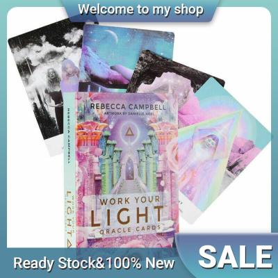 New Tarot Card Deck Work Your Light Oracle Cards 44 Sheet Mind Body Spirit Toys