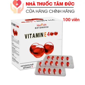 Cách sử dụng viên uống Vitamin E đỏ 4000mcg?
