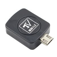 Mini USB DVB-T Tuner TV Receiver Dongle/Antenna DVB T HD Digital Mobile TV HDTV Satellite Receiver Black Plastic DVB-T Dongle for Android Phone