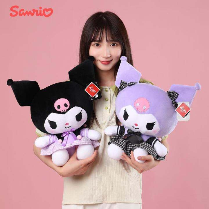 Kawaii Sanrio Toy Hello Kitty Plush Doll Kuromi Anime Cinnamoroll