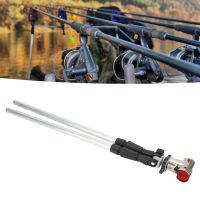 ที่วางคันเบ็ดพื้นอลูมิเนียมอัลลอยด์แบบเรียบง่าย Windproof Ground Fishing Pole Bracket สำหรับตกปลา