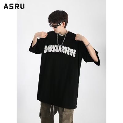 ASRV เสื้อยืดผู้ชาย เสื้อผ้าผู้ชาย t shirt for men เสื้อยืดแขนสั้นพิมพ์ลายคอกลมแขนสั้นสำหรับผู้ชายเสื้อยืดแขนสั้นสำหรับวัยรุ่นแฟชั่นใหม่