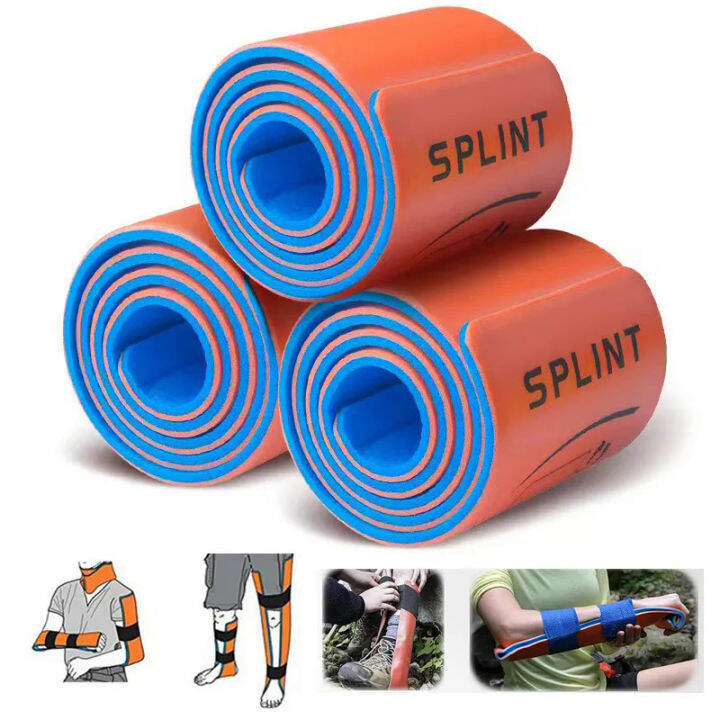 Emergency Fracture Splint Roll Leg Wrist Finger Bone Fixed Rescue ...