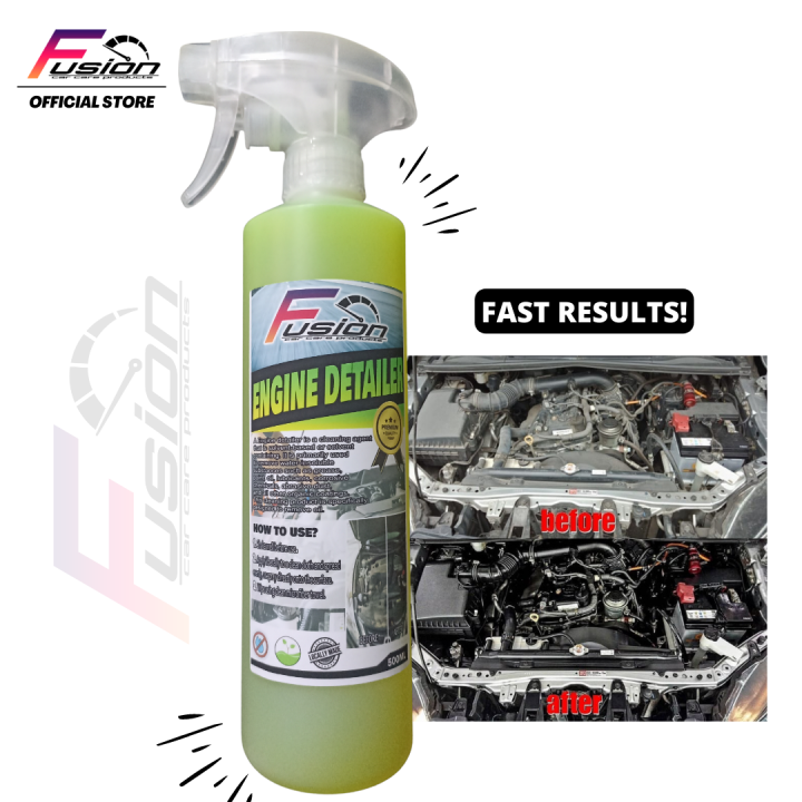 Fusion Engine Detailer wash Premium Degreaser 500mL Engine Cleaner and
