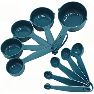 10pc Bamboo Fiber Measuring Cup and Spoon Set