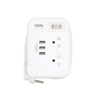 ลดราคา-ปลั๊กไฟ-vox-travel-power-strip-รุ่น-ts-213u-ชิ้นส่วนคอมพิวเตอร์-จอมอนิเตอร์-เมนบอร์ด-cpu-computer-cases-hub-switch-กราฟฟิคการ์ด-gaming