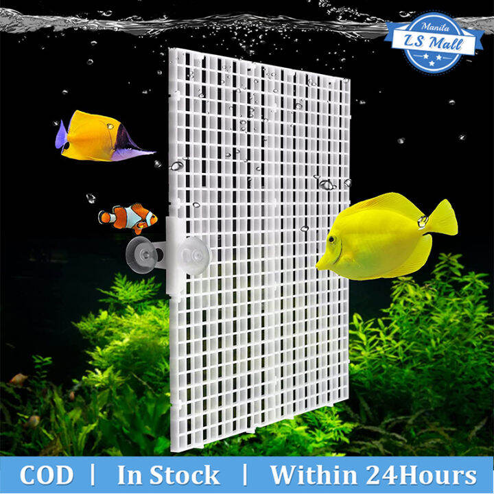 Aquarium Divider Tray Plastic Grid Divider Tray Egg Crate for Aquarium