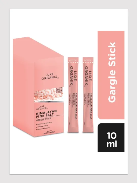 LUXE ORGANIX Himalayan Salt Gargle Stick 10mL Lazada PH