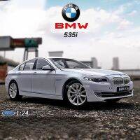 A124ชั่ง BMW 535i รถของเล่นรุ่นล้อแม็ก D Iecast จำลองแบบคงที่ขนาดรุ่นรถเก็บของเล่นสำหรับเด็กเทศกาลของที่ระลึก GiftsM