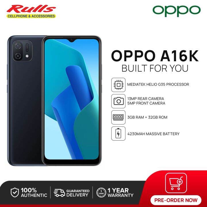 oppo a16k android version