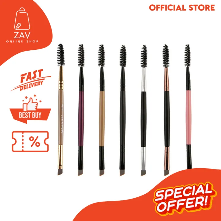 MAANGE Eyebrow Brush with Spoolie Lazada PH