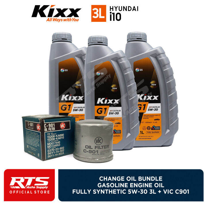 Kixx G1 Fully Synthetic 5w-30 | G1 Semi Synthetic 10w-40 Gasoline ...