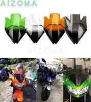 กระจกบังลมหน้ารถมอเตอร์ไซค์สำหรับ Kawasaki Z750 Z750r บังลมที่เบนทางลมบังแดดพร้อมขายึด