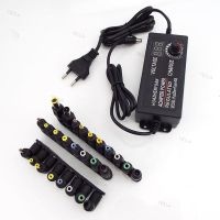 Adjustable Power Supply 3V 24V 3A AC DC Plug Universal Adapter AC to DC 3V 24V 9W 72W EU US with 8 Tips Connectors YB1TH