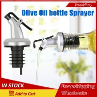 Olive Oil Sprayer Drip Wine Pourers Liquor Dispenser Leak-Proof หัวฉีด ABS ล็อคซอสเรือขวด Stopper อุปกรณ์ครัว