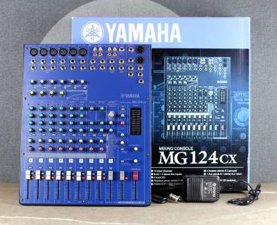 (มิกซ์)YAMAHA MG124CX มิกเซอร์ 12 ช่อง มี Effect แท้ รับประกัน 1 ปี ส่งเร็ว ถึงไวแน่นอน