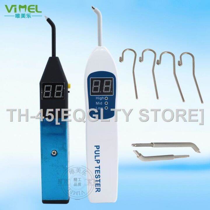Dental pulp vitality tester neural electrical activity detection oral