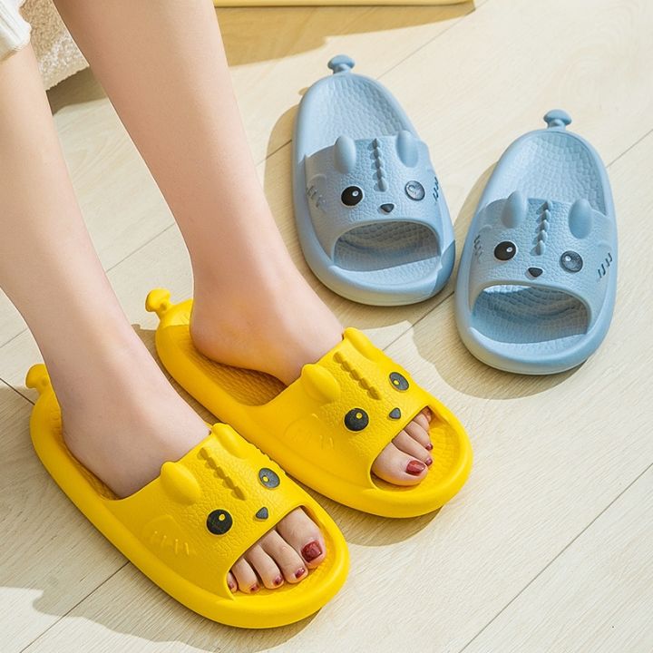2022-ms-summer-cool-slippers-household-indoor-anti-skid-bathroom-shower-thick-bottom-parents-and-childrens-wear-slippers