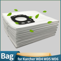 ถุงเก็บฝุ่นสำหรับ Karcher WD4 WD5 WD6 MV4 MV5 MV6 สำหรับ Karcher WD4000 to WD5999 Part #2.863-006.0 เครื่องดูดฝุ่นหุ่นยนต์-GEIWH MALL