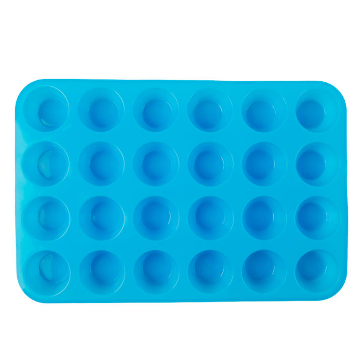 delidge-mini-muffin-puncakes-24-cupcakes-silicone-mold-cup-mould-non-stick-tray-biscuit-pans-bakeware-baking-tools