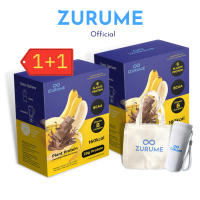 [ 2 กล่อง + 1 ขวดน้ำ และ 1 กระเป๋า] Duo Set ZuruME : โปรตีนพืช Plant Protein Chocolate &amp; Banana flavour