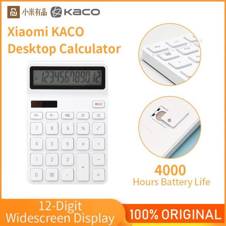 KACO Calculator Desktop Electronic Scientific Calculator LCD Screen 12
