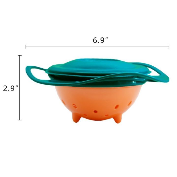 creative-baby-feeding-bowl-baby-spill-proof-bowl-feeding-dish-cute-baby-gyro-bowl-360-rotate-assist-kids-eating-training-bowl