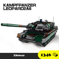 Đồ chơi Lắp ráp Xe Tăng Đức Leopard 2A6, Xingbao XB06040 Xếp hình thông minh, Chất nhựa ABS an toàn, Sách hướng dẫn chi tiết [1364 Mảnh ghép] thumbnail
