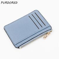 【CW】✲❅  PURDORED 1 Pc Card Holder Leather Business Men Credit Cards Wallet Paspoorthoesje