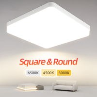 LED Ceiling Lights 220V Ultra Thin Square Ceiling Lamp 203050w Surface Mount Panel Light For Kitchen Home Room Indoor Light