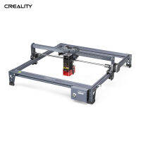 Orignal Creality CR-La-ser Falcon La-ser Engraver 10W Compression Spot Quick Focus Anodized Aluminum Alloys Structure Built-In Leveler Dust Absorption Protective La-ser Cover Support Acrylic Plastic Metal Wood Bamboo Clappers