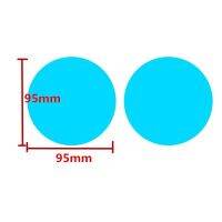 ฟิล์มกระจกหน้าต่างด้านข้างรถ2/4ชิ้นดั้งเดิมกันน้ำกันฟิล์มแบบมัวกระจกมองหลังข้างสามารถมองเห็นปกป้องของคุณขับขี่บนวันฝนตกได้