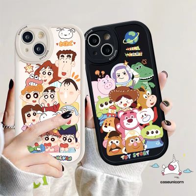 เคสการ์ตูนสำหรับ Samsung A13 A04s A54 A73 A14 A20s A50 A52 A34 A22 A10s A51 A32 A03 A71 A50s A53 A11 A03s A72น่ารักลายการ์ตูนคู่ดินสอสี