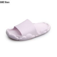 GAIC Store AOKANG Sandals&amp;Slides with Fashion PVC Bathroom Anti-slip Indoor Couple for men and women