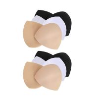 6 Pairs (12 Pieces ) Womens Removable Smart Cups Bra Inserts Pads Swimsuit Insert Pads Sponge Underwear Bikini Pad