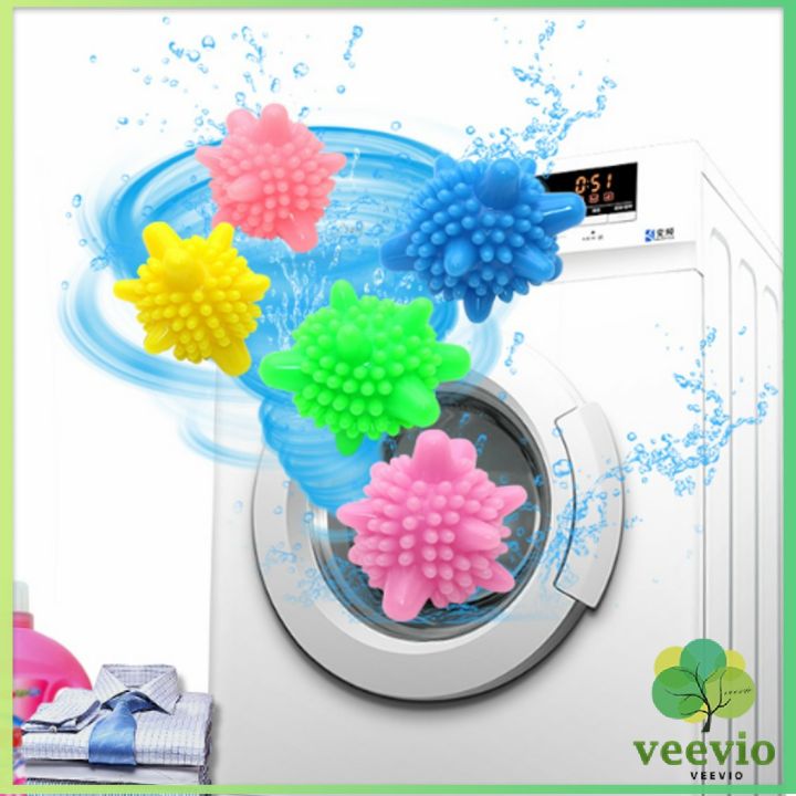 veevio-ลูกบอลซักผ้า-ลูกบอลซักผ้าช่วยไม่ให้ผ้าพัน-ลูกบอลซิลิโคนซักผ้า-1-set-5-ลูก-คละสี-small-washing-balls-1-set-5-pcs-มีสินค้าพร้อมส่ง