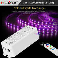 Mier 12V 24V DMX512 Rgbrgbwrgbcct 3 In 1 LED Strip Controller 2.4G RF รีโมทปิด Light Timing โคมไฟเทป Dimmer