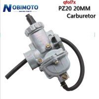 PZ20คาบูเรเตอร์มอเตอร์ไซค์ขนาด20มม. สำหรับ50cc 90cc 70cc 110cc 125cc 135มอเตอร์ไซค์วิบากลิงจักรยานเอทีวี Quad Go Kart Qfol7x