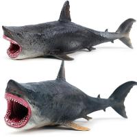 ชีวิตในท้องทะเลสัตว์ทะเลMegalodon Sharkตุ๊กตาขยับแขนขาได้การศึกษาการเรียนรู้ของขวัญของเล่นสำหรับเด็กของเล่น