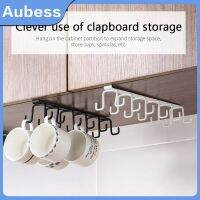 Wall Mounted Double-row Bathroom Kitchen Towel Hanger Toilet Paper Hook Kitchen Gadgets Storage Rack Bathroom Shelf Accessories Bathroom Counter Stora