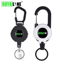 New Fly Fishing Retractor Tool Extractor Keeper Retractable Keychain Burglar Chain Reel Badge Holder Tackle Key Ring Accessories Accessories