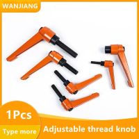 1pcs M4 M5 M6 M8 M10 Clamping Lever Machinery Adjustable Handle Clamping Handle Screws Bolt Locking External Male Thread Knob